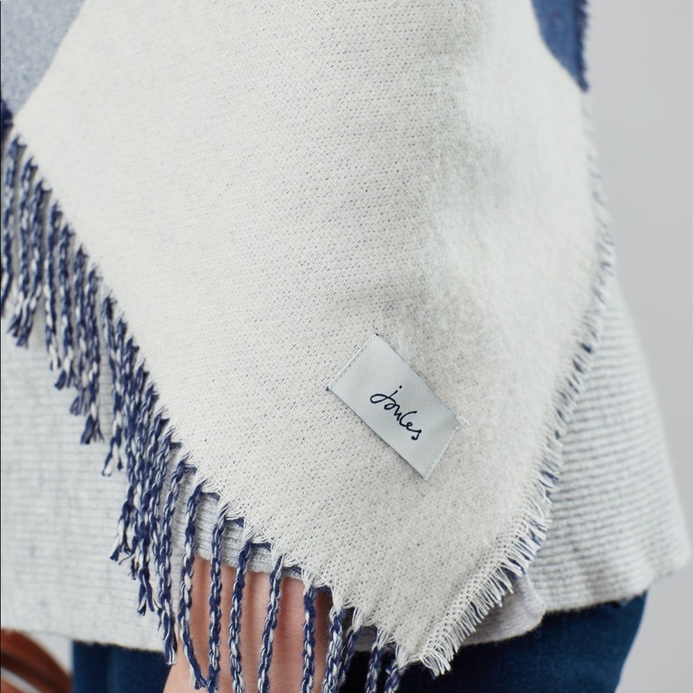 ♨️JOULES warn & super soft scarf REVERSIBLE♨️ - Picture 2 of 11